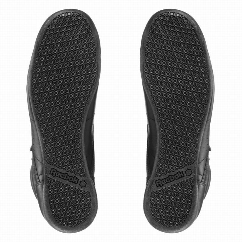 Reebok Freestyle Hi Women's Lifestyle Shoes Black | AAE6480QU