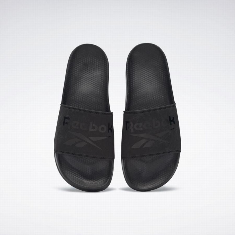 Reebok Fulgere Women's Slides Black Grey | RDG1095ZX