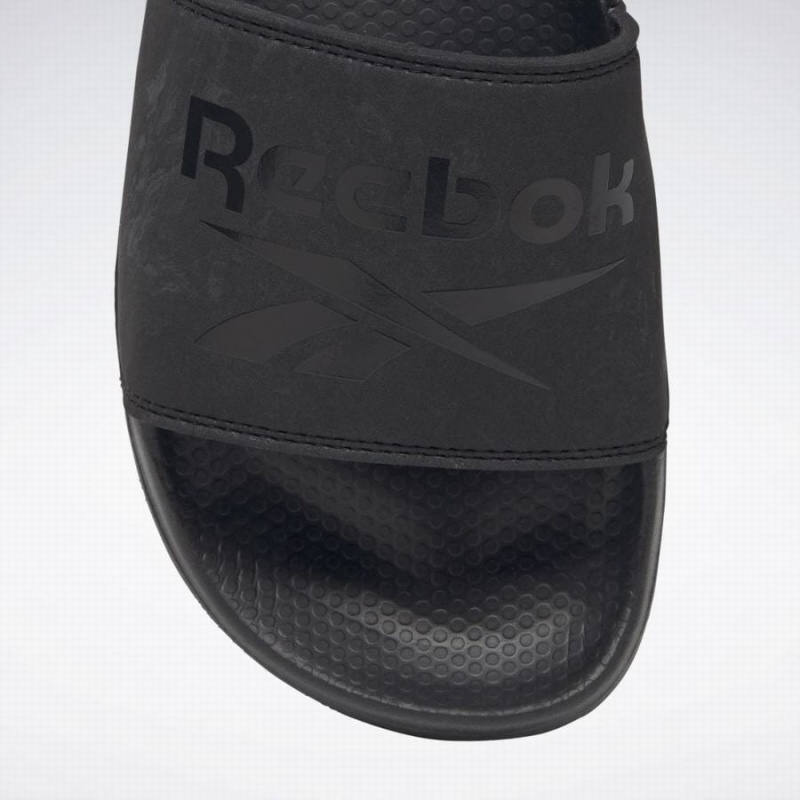 Reebok Fulgere Women's Slides Black Grey | RDG1095ZX