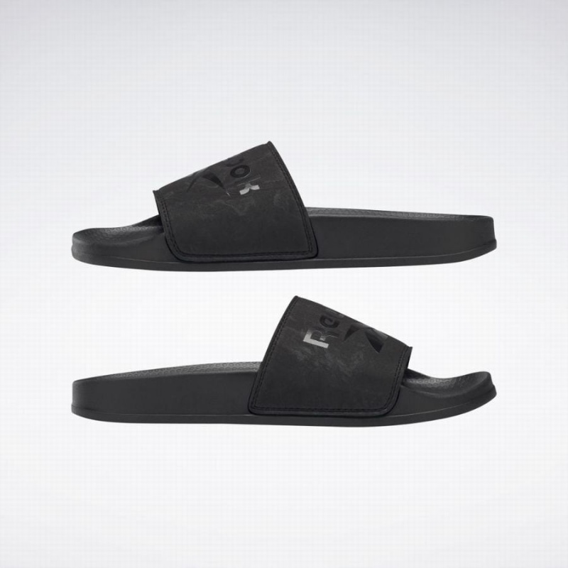 Reebok Fulgere Women's Slides Black Grey | RDG1095ZX