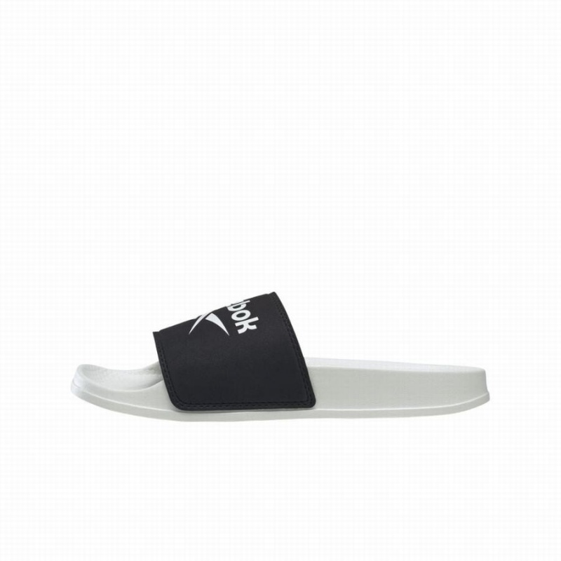 Reebok Fulgere Women's Slides Black White | BYI363DH