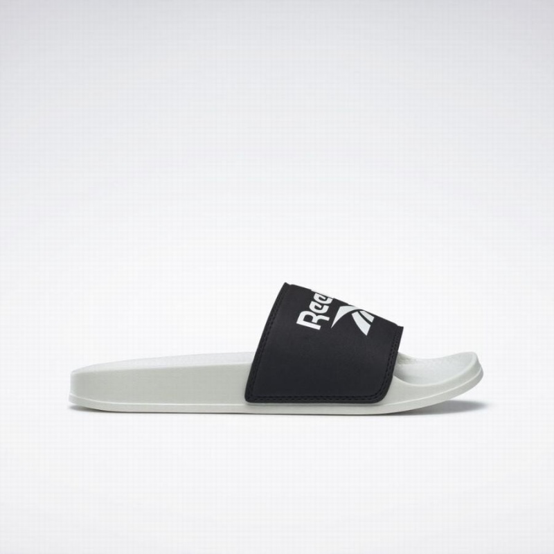 Reebok Fulgere Women\'s Slides Black White | BYI363DH