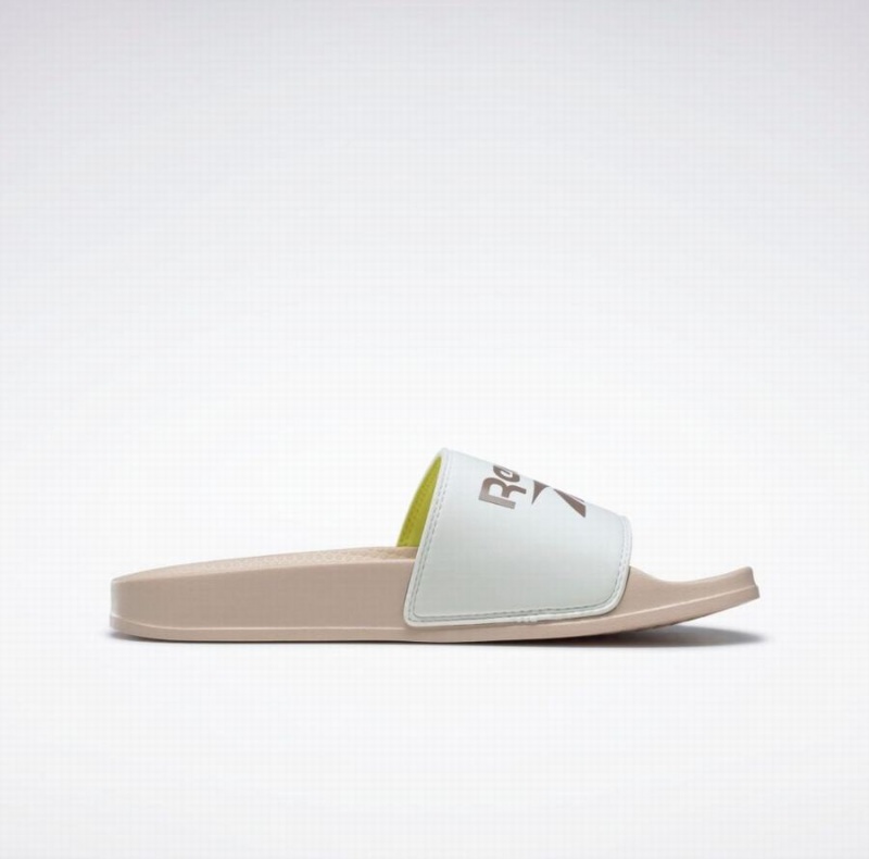 Reebok Fulgere Women's Slides White Brown | WUK554ME