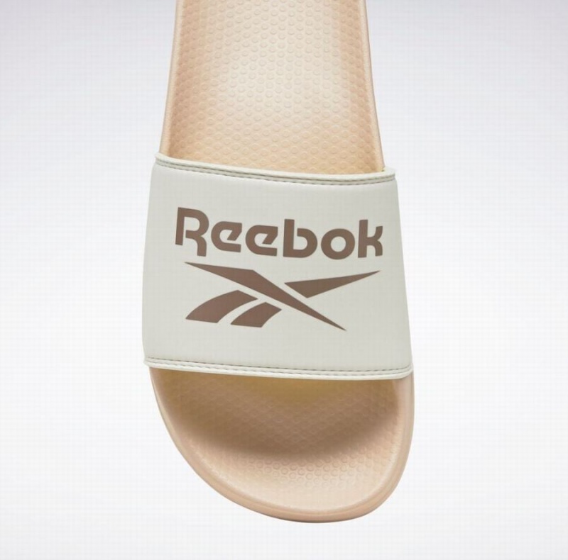 Reebok Fulgere Women's Slides White Brown | WUK554ME