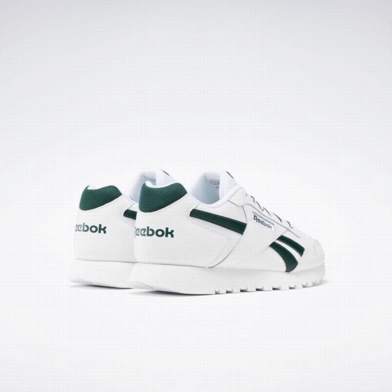 Reebok Glide Men's Lifestyle Shoes White Green | ZKP1256JT