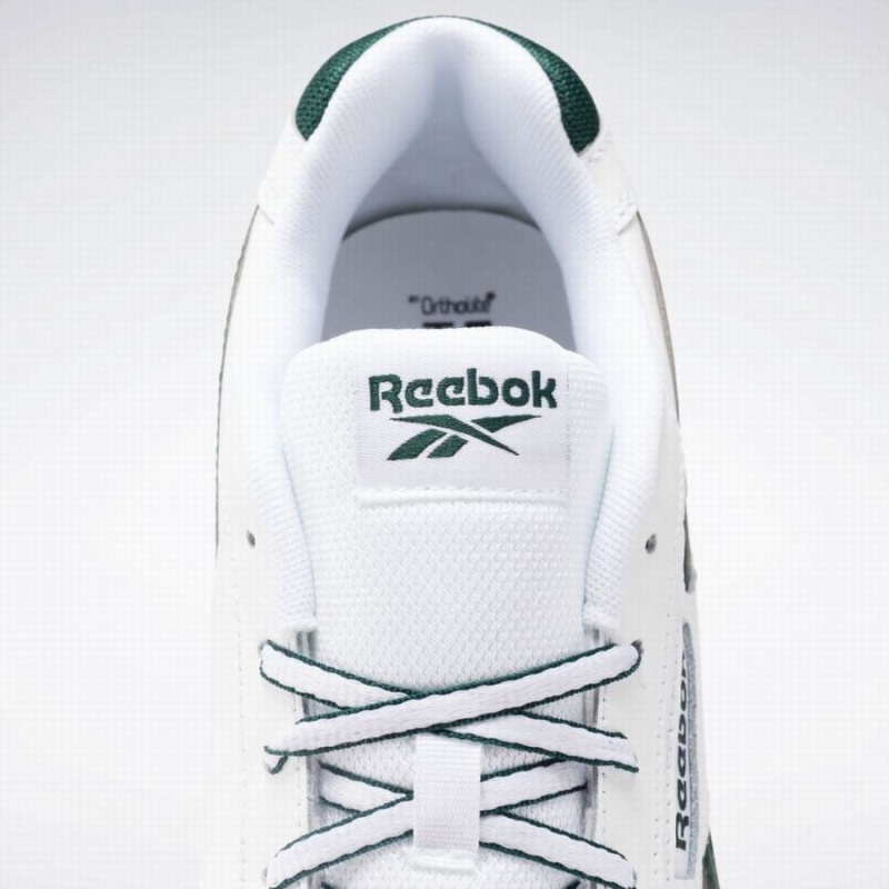 Reebok Glide Men's Lifestyle Shoes White Green | ZKP1256JT