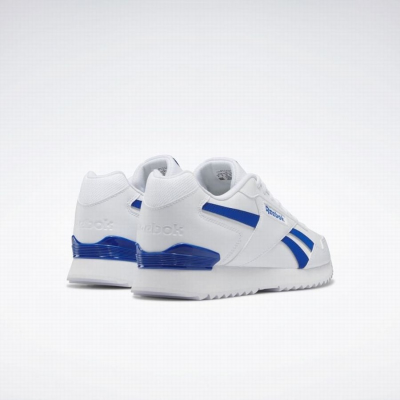 Reebok Glide Ripple Clip Women's Lifestyle Shoes White Blue | HWL9475RD