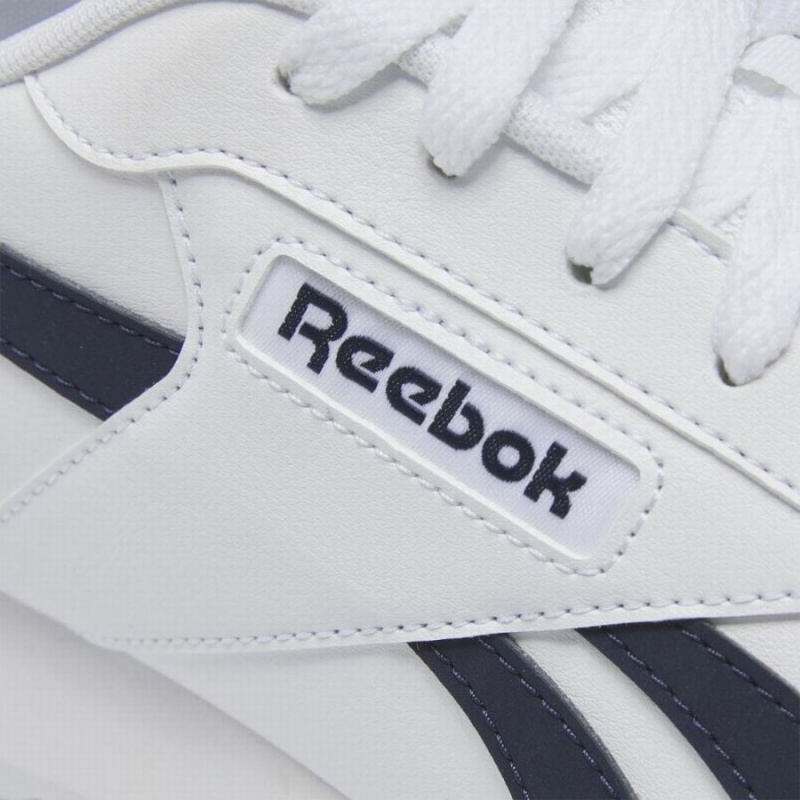 Reebok Glide Ripple Clip Women's Lifestyle Shoes White Navy | TFF386QH
