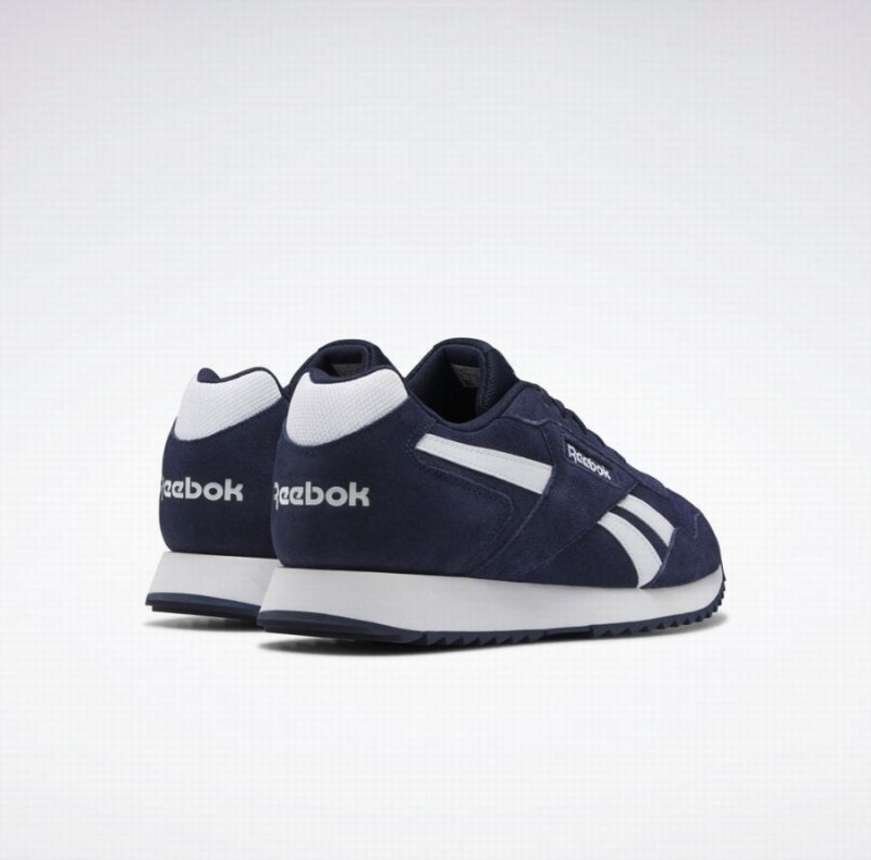 Reebok Glide Ripple Men's Lifestyle Shoes Navy White | SNI9914RR