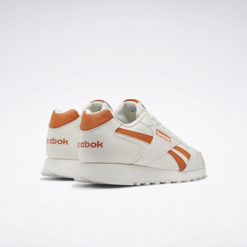 Reebok Glide Women's Lifestyle Shoes White Orange | WKR248CM