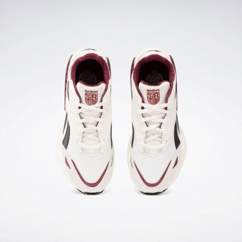 Reebok Hexalite Legacy 1.5 Men's Lifestyle Shoes White Burgundy Black | POS9019WE