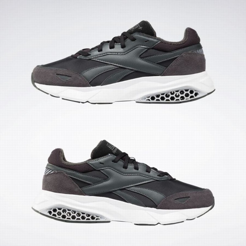 Reebok Hexalite Legacy 1.5 Men's Lifestyle Shoes Grey Black White | FBU1194IV