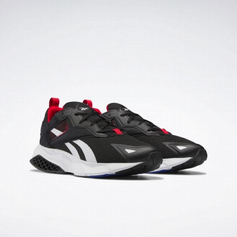 Reebok Hexalite Legacy Men's Lifestyle Shoes Black White Red | LJG216ZB