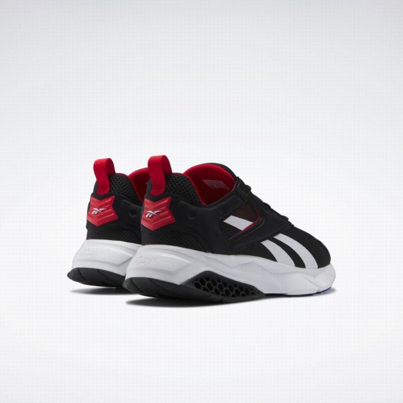Reebok Hexalite Legacy Men's Lifestyle Shoes Black White Red | LJG216ZB