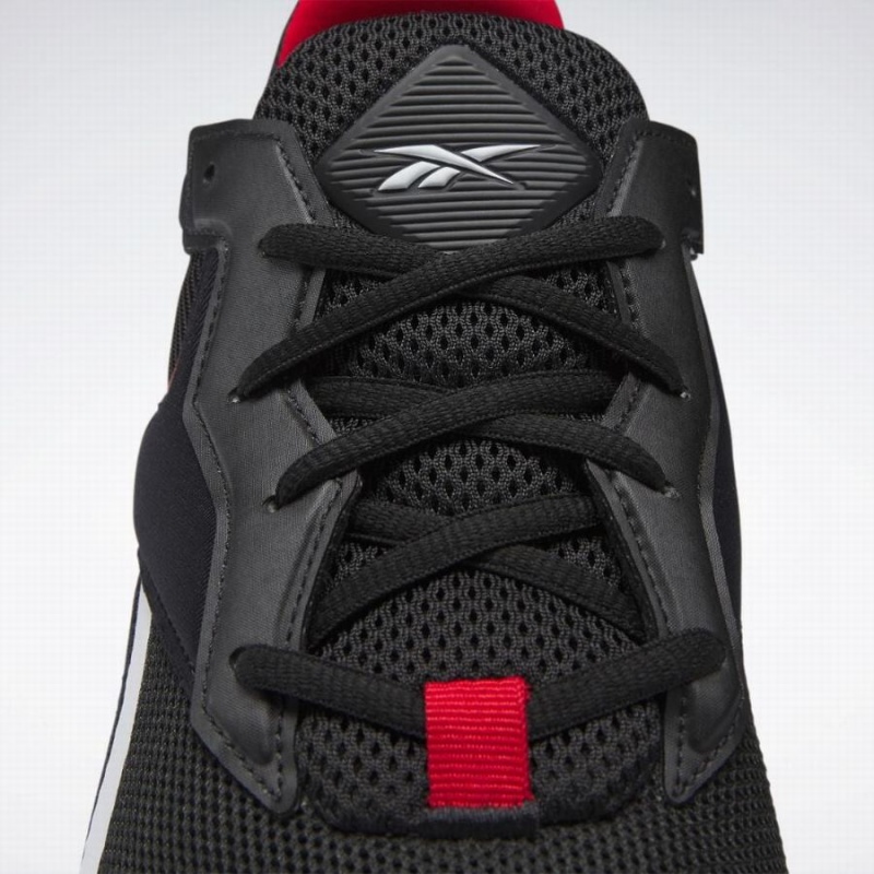Reebok Hexalite Legacy Men's Lifestyle Shoes Black White Red | LJG216ZB