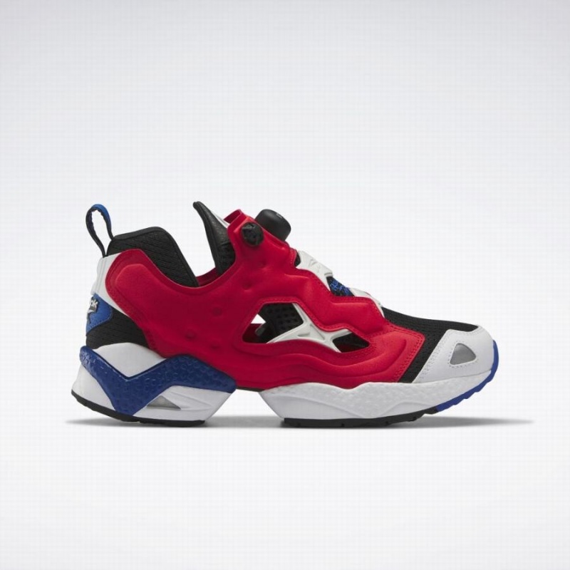 Reebok Instapump Fury 95 Women\'s Lifestyle Shoes Black Red White Blue | GPM4470OR