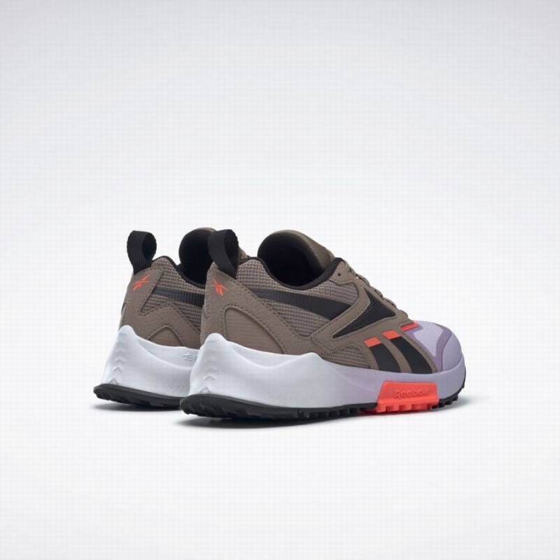 Reebok Lavante Trail 2 Women's Walking Shoes Purple Grey Brown Black | QRB4720IT
