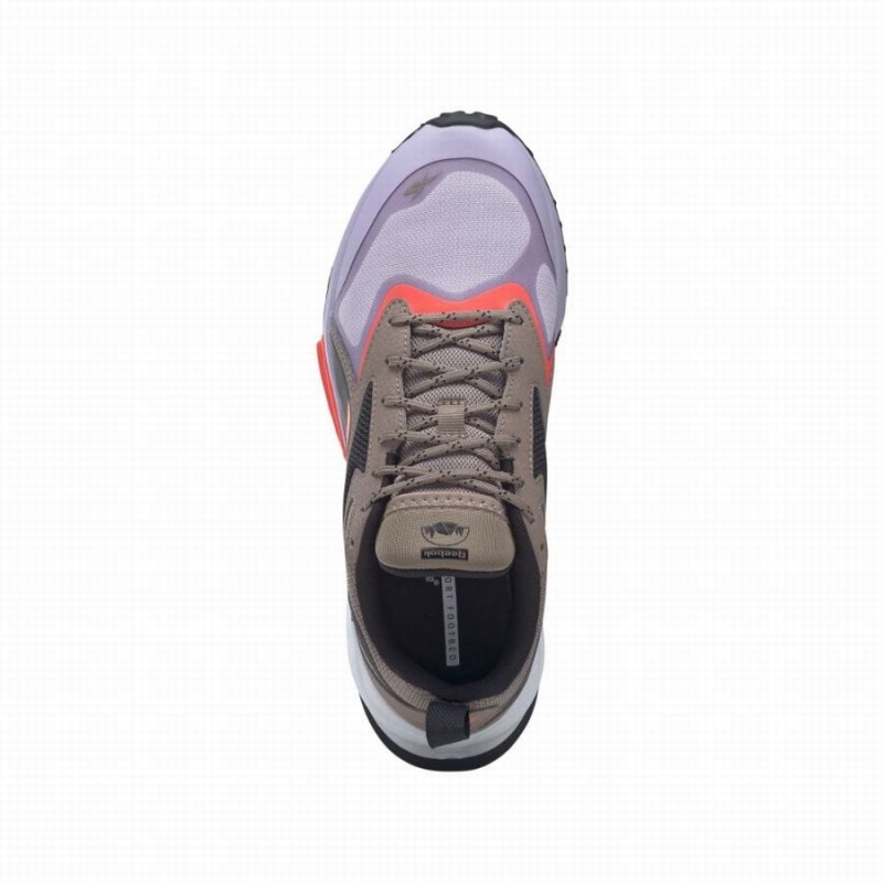Reebok Lavante Trail 2 Women's Walking Shoes Purple Grey Brown Black | QRB4720IT
