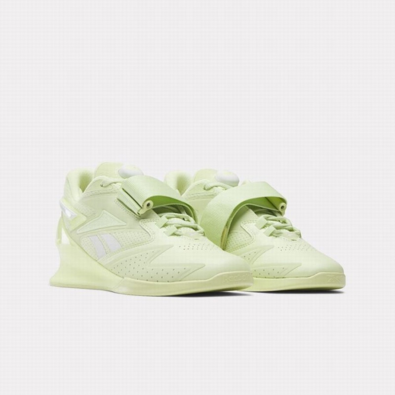 Reebok Legacy Lifter Ii I Women's Training Shoes Light Green White | YQQ7496II