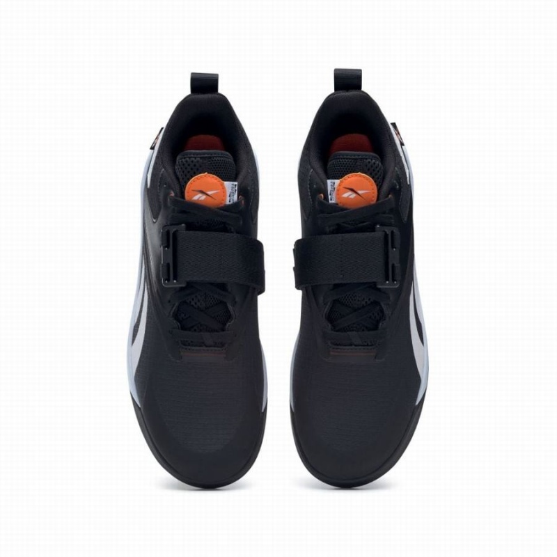 Reebok Lifter Pr Iii Men's Training Shoes Black White Orange | GQM3177BF