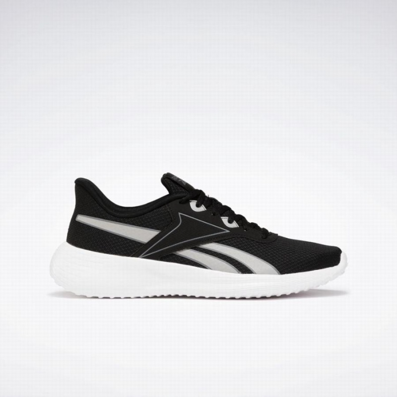 Reebok Lite 3 Men\'s Running Shoes Black Grey | UJZ7989CI
