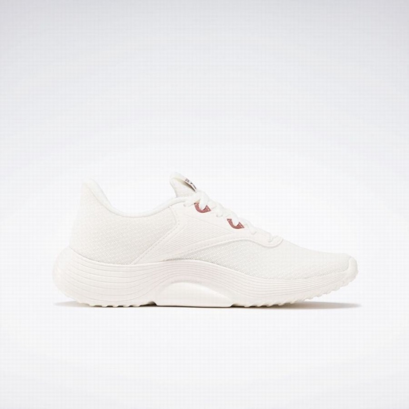 Reebok Lite 3 Women's Running Shoes White Pink | FLH8135DZ