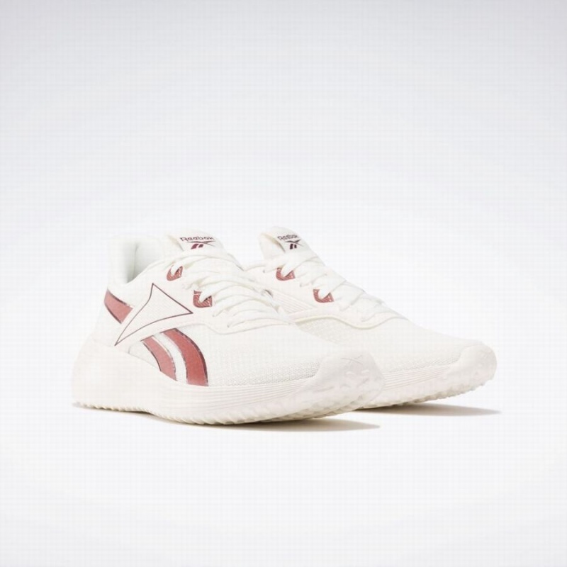 Reebok Lite 3 Women's Running Shoes White Pink | FLH8135DZ