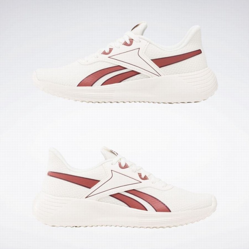 Reebok Lite 3 Women's Running Shoes White Pink | FLH8135DZ