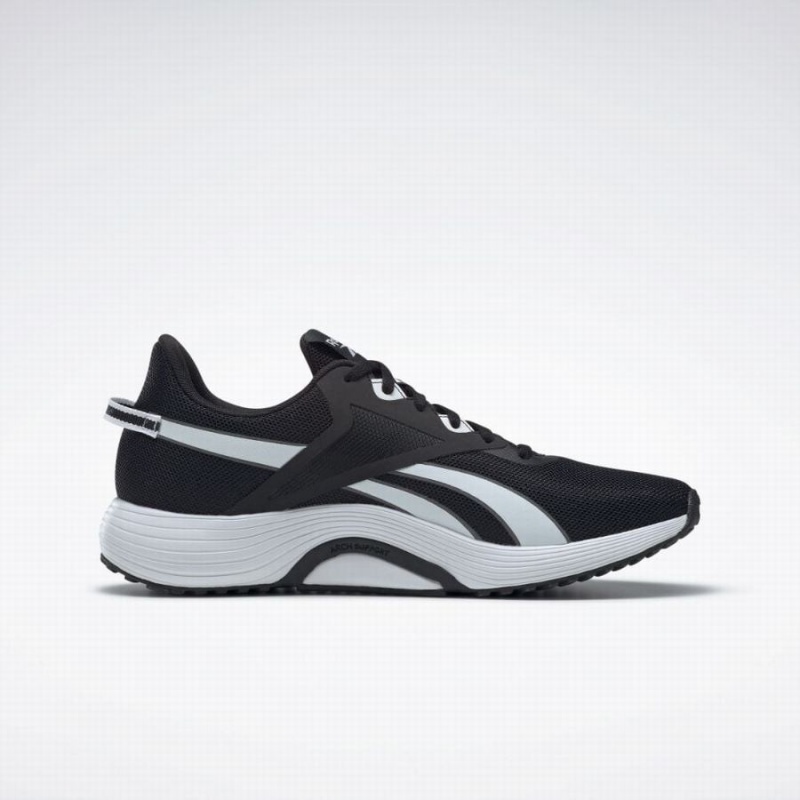 Reebok Lite Plus 3 Men's Running Shoes Black White | KSI6077FL