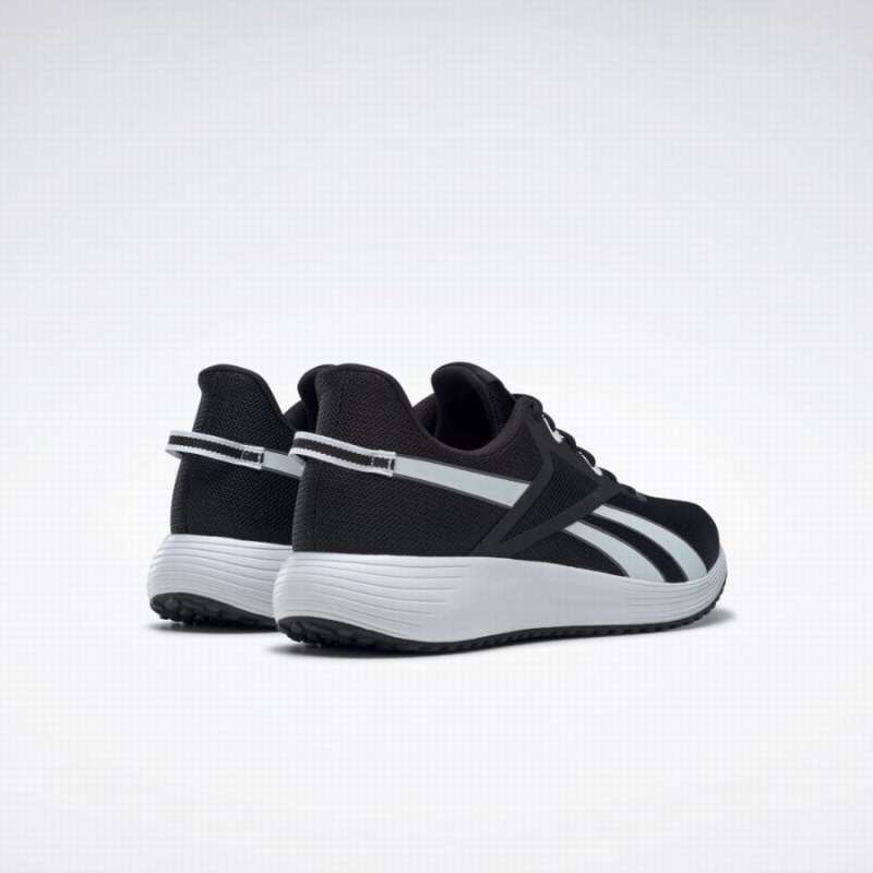 Reebok Lite Plus 3 Men's Running Shoes Black White | KSI6077FL