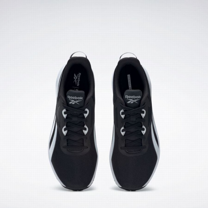 Reebok Lite Plus 3 Men's Running Shoes Black White | KSI6077FL