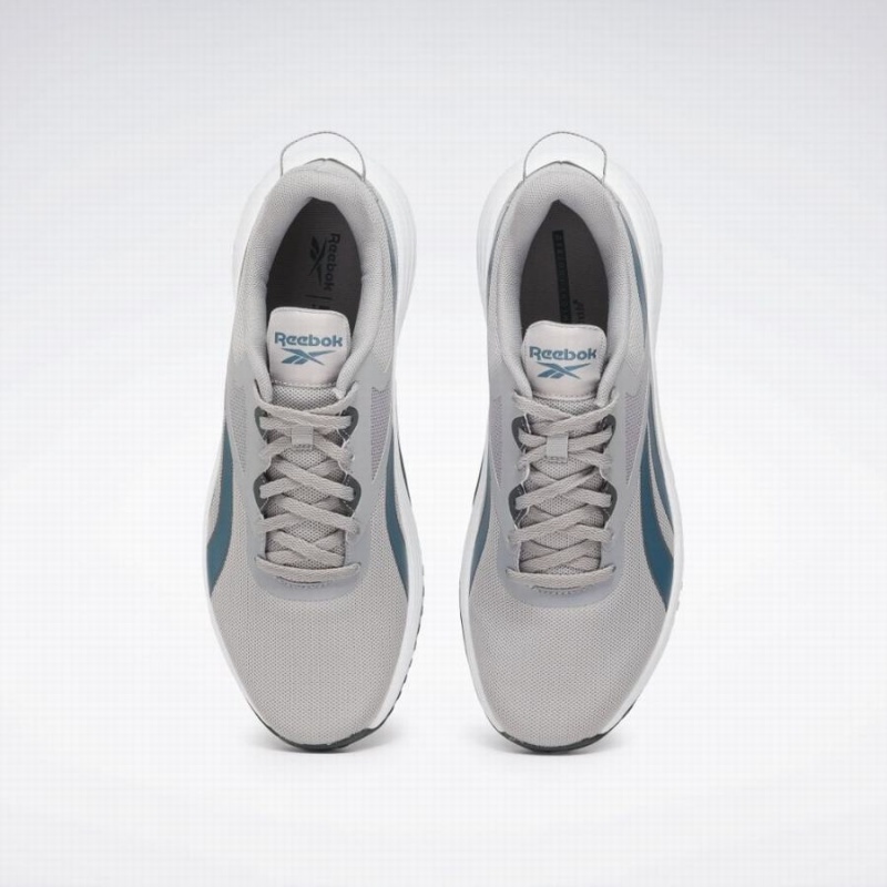 Reebok Lite Plus 3 Men's Running Shoes Grey Blue White | YKJ3293SG