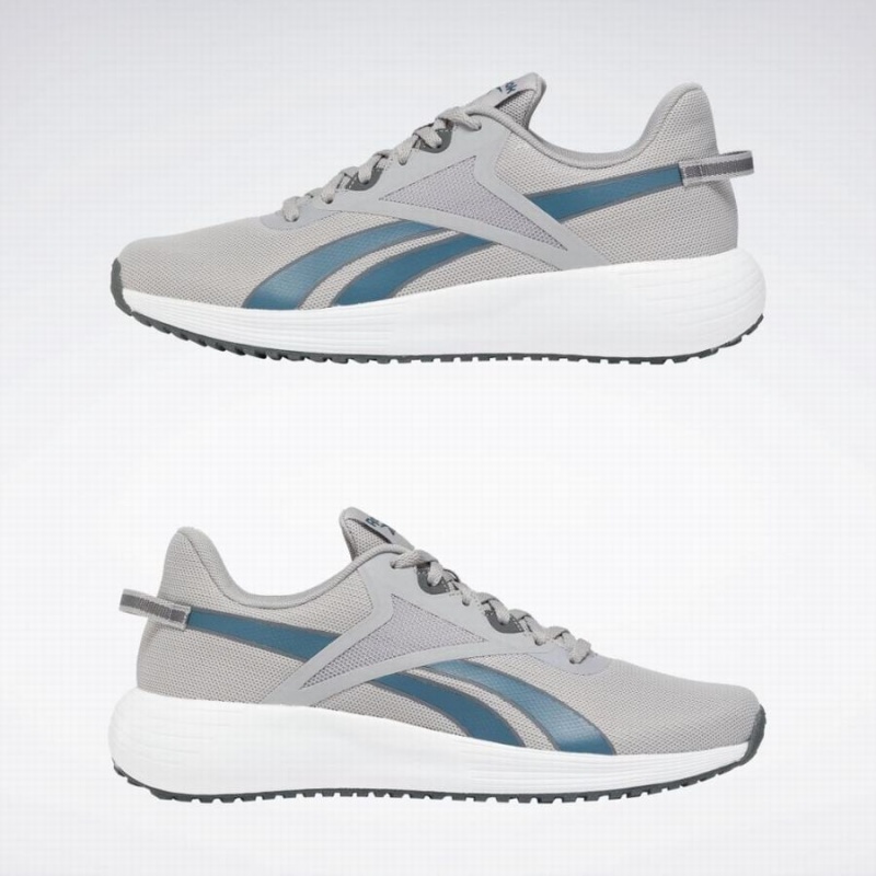 Reebok Lite Plus 3 Men's Running Shoes Grey Blue White | YKJ3293SG