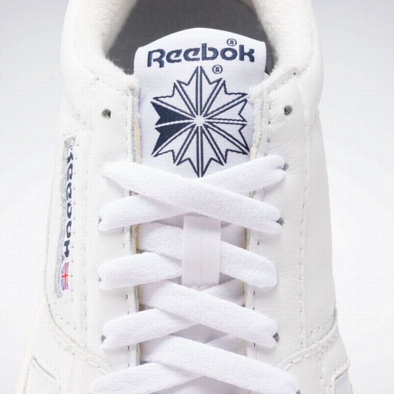 Reebok Lt Court Men's Running Shoes White Navy Blue | FPJ1214HJ