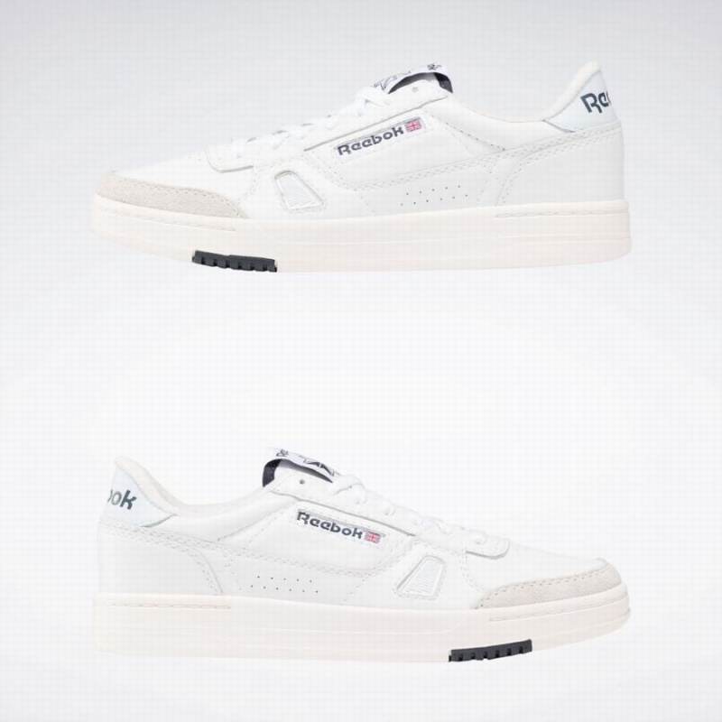 Reebok Lt Court Men's Running Shoes White Navy Blue | FPJ1214HJ