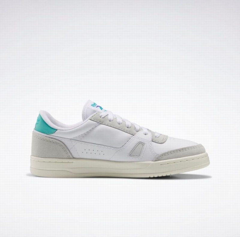 Reebok Lt Court Men's Running Shoes White Turquoise | LKJ9720ED