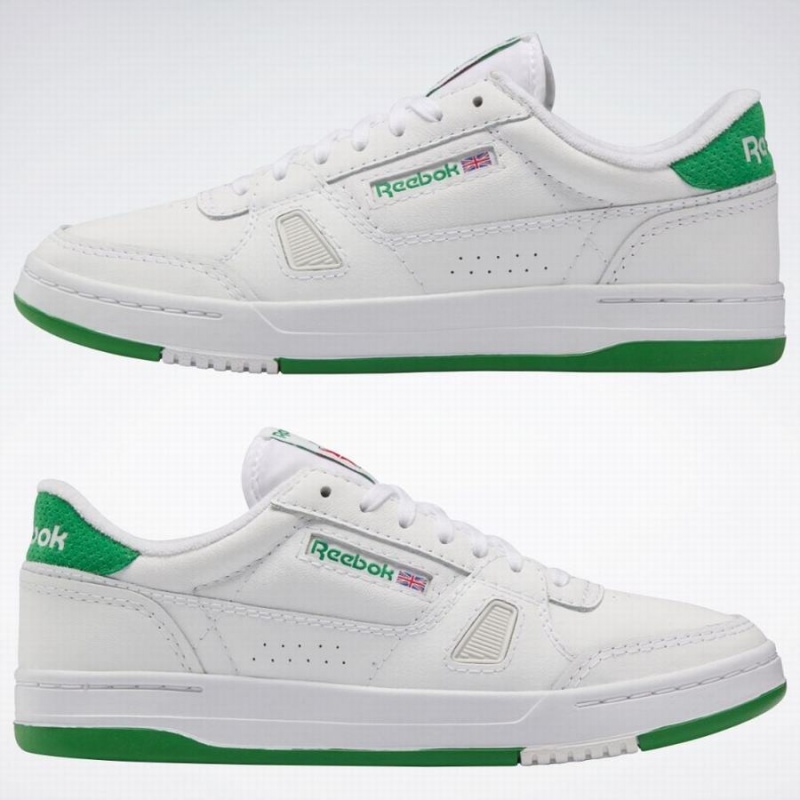 Reebok Lt Court Men's Running Shoes White Green | KVX8653SH