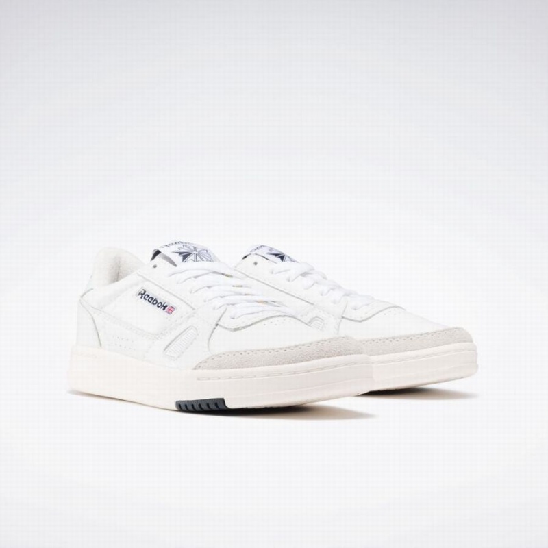 Reebok Lt Court Women's Lifestyle Shoes White Navy Blue | HPB1481UN