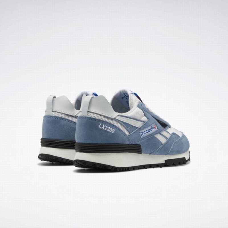 Reebok Lx2200 Men's Lifestyle Shoes Blue Grey Black | HEZ2269LF