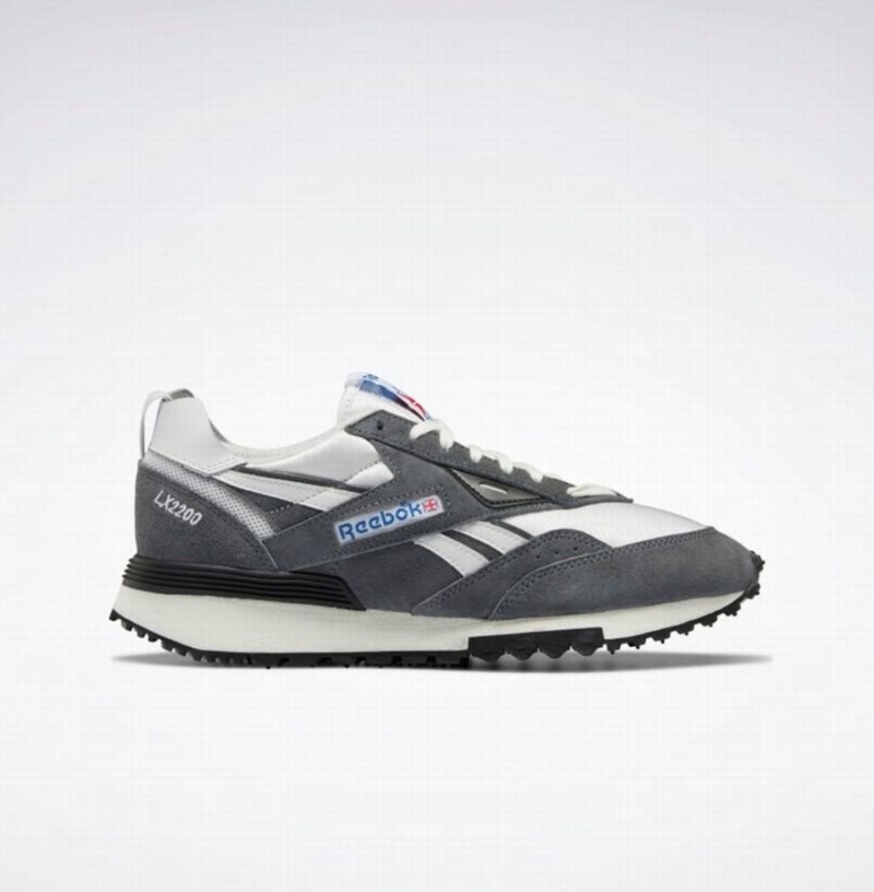 Reebok Lx2200 Women\'s Lifestyle Shoes Grey White Black | MQD2119RT
