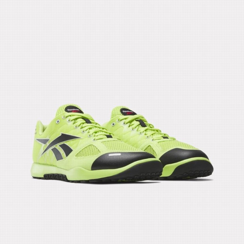 Reebok Nano 2 Men's Training Shoes Light Green Black White | HCC3759FA