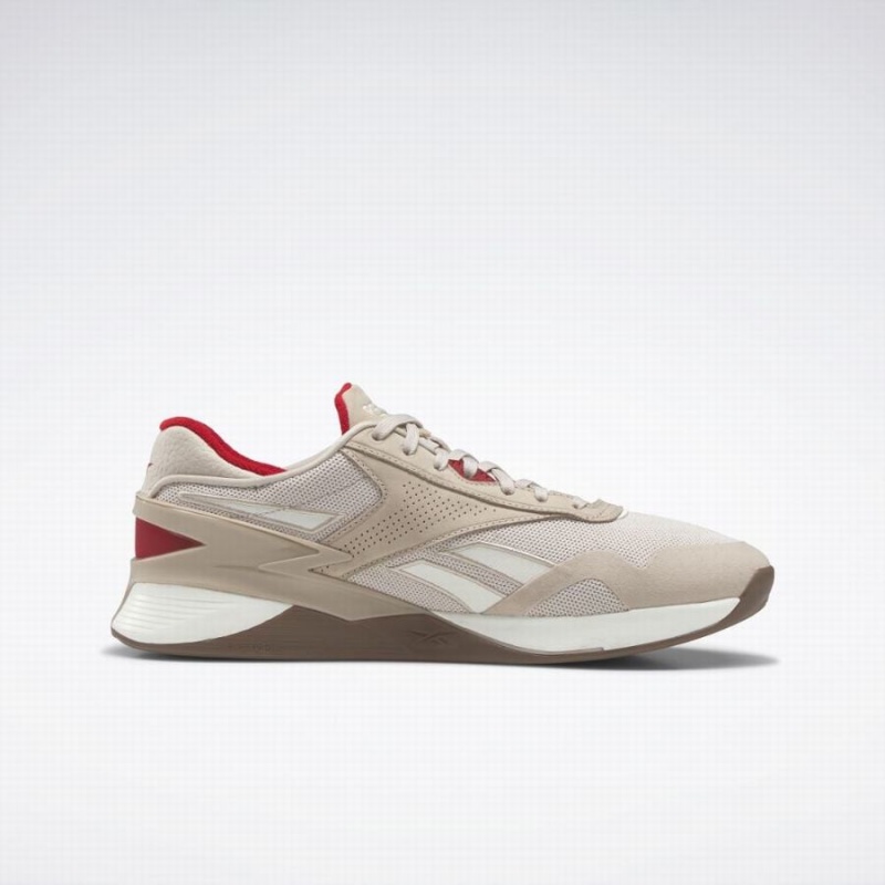 Reebok Nano Classic Women's Training Shoes Beige Red | ZML9811SP