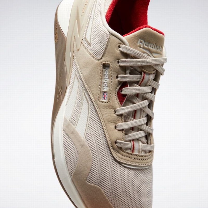 Reebok Nano Classic Women's Training Shoes Beige Red | ZML9811SP