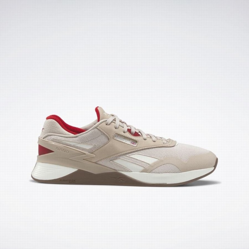 Reebok Nano Classic Women\'s Training Shoes Beige Red | ZML9811SP