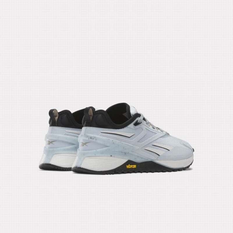 Reebok Nano X3 Adventure Women's Training Shoes Blue Black Beige | IKY7439PP