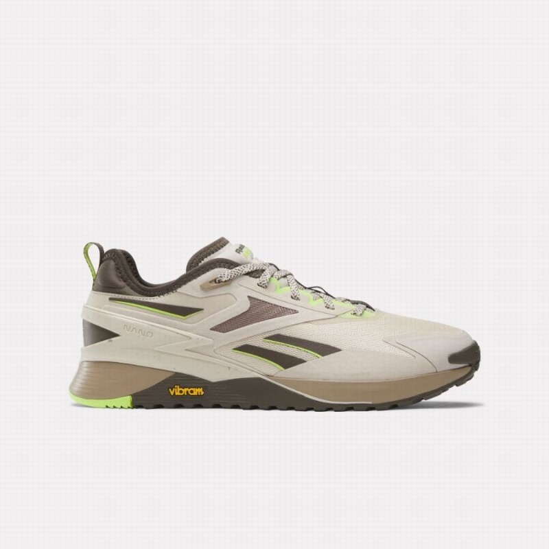 Reebok Nano X3 Adventure Women\'s Training Shoes White Light Green | QKD8016CX
