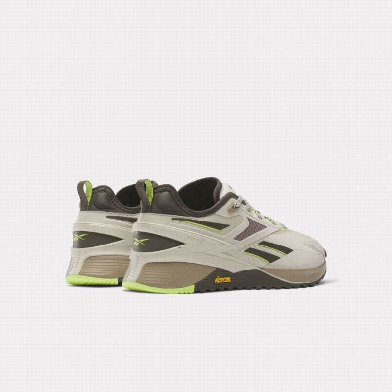 Reebok Nano X3 Adventure Women's Training Shoes Beige Light Green | VDR1476FM