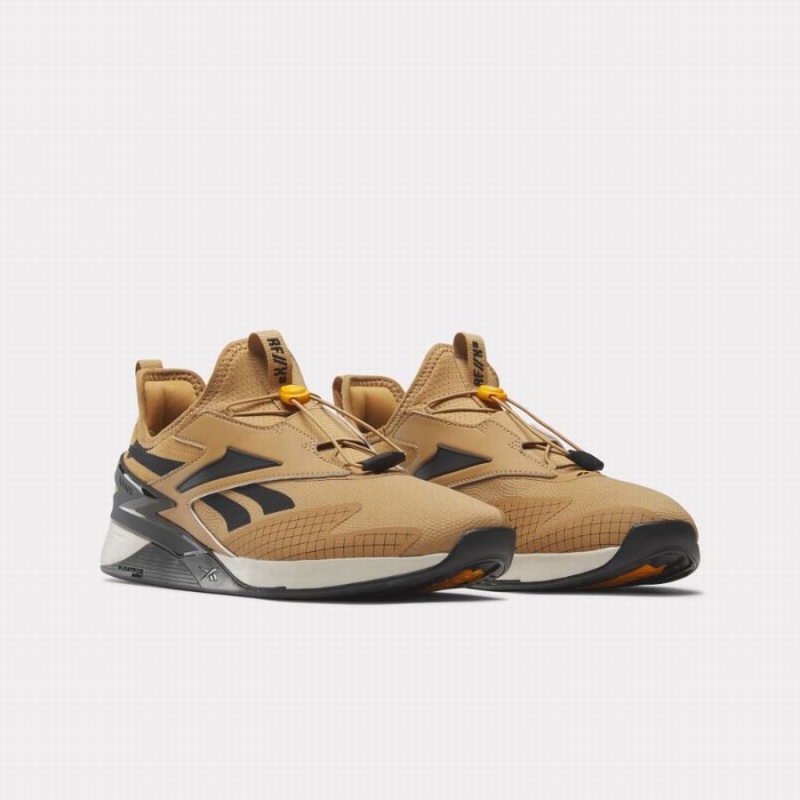 Reebok Nano X3 Froning Men's Training Shoes Brown Black | LDZ1664FB