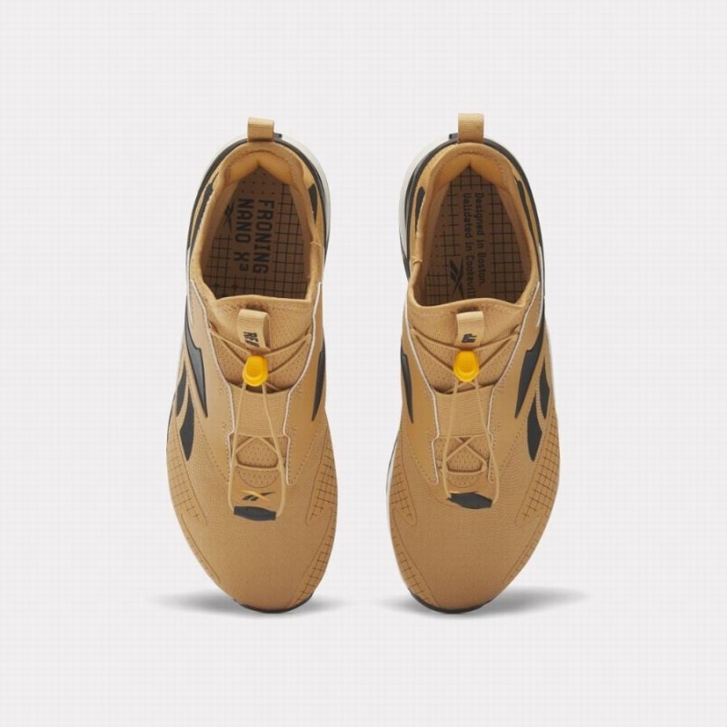 Reebok Nano X3 Froning Men's Training Shoes Brown Black | LDZ1664FB