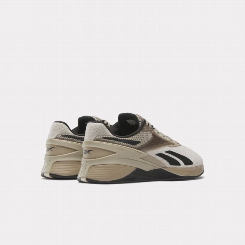 Reebok Nano X3 Women's Training Shoes Beige Black | JAI3863SP